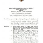 ▲식품의약품안전청 규정(PerBPOM) 2024년 18호