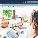 ▲인도네시아 이민국 전자 도착비자 신청안내. 2025.2