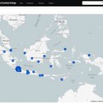 ▲인도네시아 전국 137개 데이터센터 구축 운영 지도. 2025.2.18