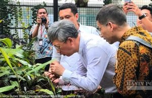 왕루퉁 중국 대사, 인도네시아 생물다양성에 감탄