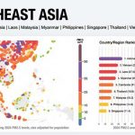 2024년 동남아시아 대기 오염 순위 조사.2025.3.16