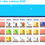 2025 르바란 종교절 연휴 기간