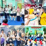 Medics Club의 현지 초등학교 심폐소생술 교육 및 응급처치 키트 기부 현장