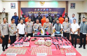 카르텐츠 평화 작전 부대, 파푸아 무장단체 총기공급망 적발