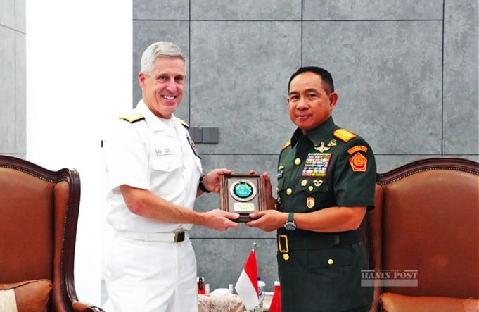 합동참모총장 – 미 태평양함대사령관 군사 협력 논의