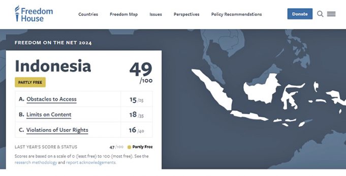 세계 사이버 검열 반대의 날, 인도네시아 인터넷 자유 10년은