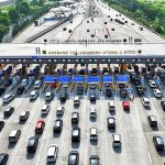 고속도로 요금소 Cikampek Utama 톨게이트