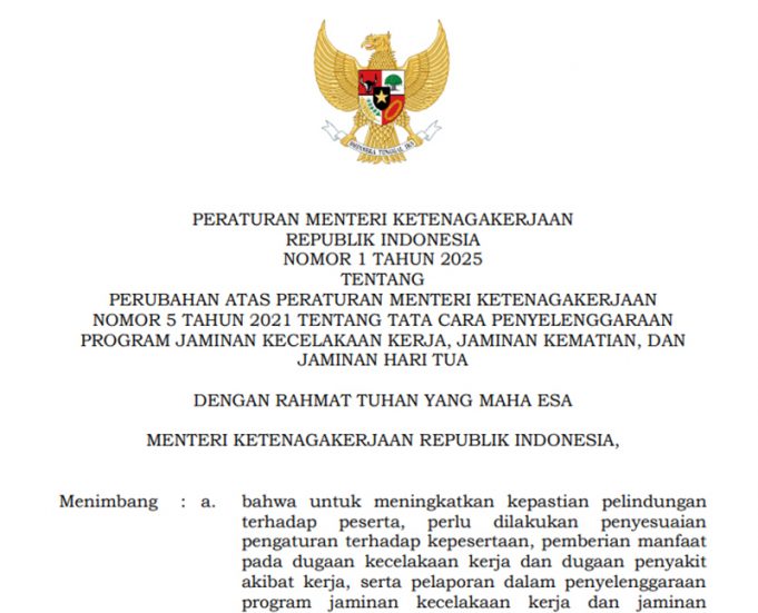 노동부 장관, 근로자 연금 보험 신규 규정 발표