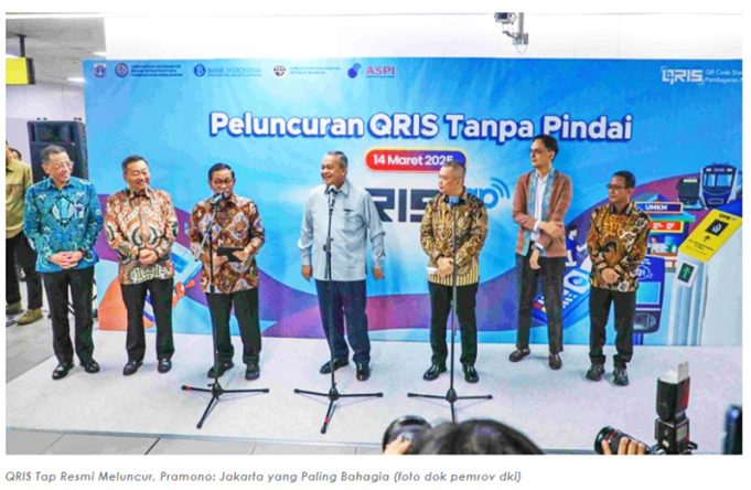 대중교통 디지털 결제 QRIS Tap 공식 출시