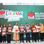 르바란을 앞두고 관광부 Widiyanti Putri Wardhana 장관은 ‘Belanja di Indonesia Aja (BINA) Lebaran 2025’ 출범하고 있다. 2025.3.13