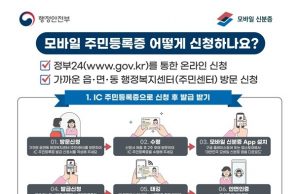 한국 모바일 주민등록증 시대 열렸다…14일부터 전국 발급 가능