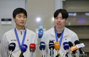 (영상) 전영오픈 인도네시아 따돌리고 우승한 서승재-김원호 “13년 만에 우승 기뻐”