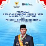 인더스트로폴리스 바탕 경제특구 전환식에 프라보우 대통령. 2025.3.20