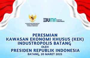 프라보워, 바탕 산업단지를 경제특구 전환 공식 선언