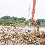 자보데타벡 홍수 쓰레기 수거