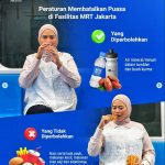 자카르타 MRT, 부까뿌아사 10분내 생수 허용