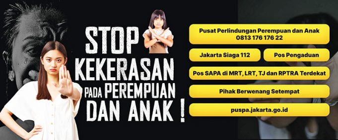 자카르타 여성 및 아동 폭력 증가, 2025년 초부터 356명의 피해자 기록