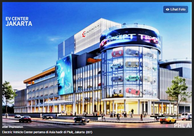 아시아 최초 EV 센터, 인도네시아 플루잇에 문 연다