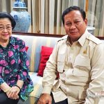 ▲프라보워 수비안토 대통령은 메가와티 수카르노푸트리 PDIP 의장을 만나고 있다. 2025.4.7