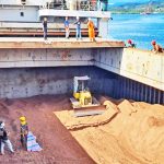 ▲팜 산업의 주요 부산물인 팜 커널 익스펠러