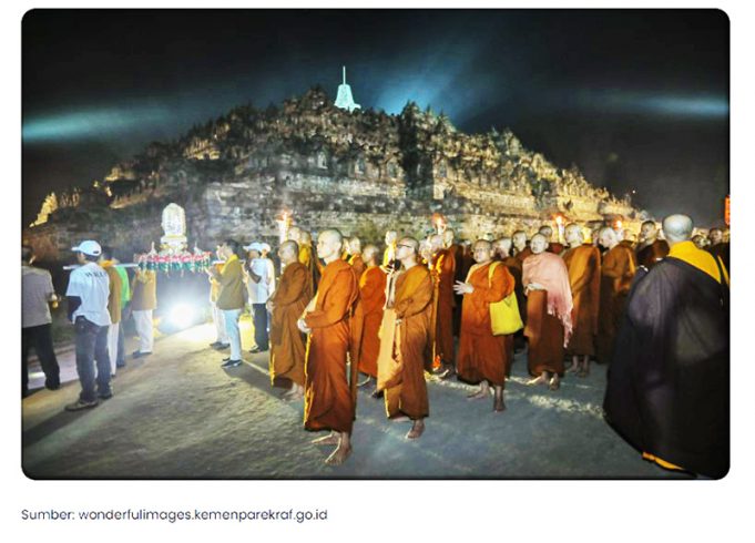 보로부두르 사원 1929년부터 와이삭 역사