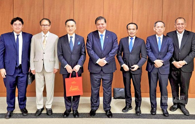 아일랑가 장관, 日 경단련과 경제 협력 강화… “투자 환경 조성에 전념”