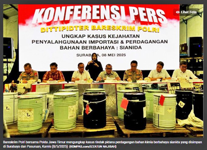 경찰, 시안화물 최대 불법거래 사건 적발… 한국·중국계 기업 제품