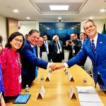 인도네시아 관세 협상 대표단과 미국 재무부 회담. 2025.4.25