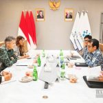 인도네시아 디지털통신부는 자카르타 디지털통신부 청사에서 데니스 샤이비 주인도네시아 EU 대사와의 양자 회담. 2025.4.25