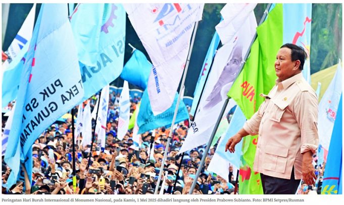 노동절에 ‘해고 대책 특별팀’ 발족… 프라보워 “부당 해고 국가가 방관 않겠다”