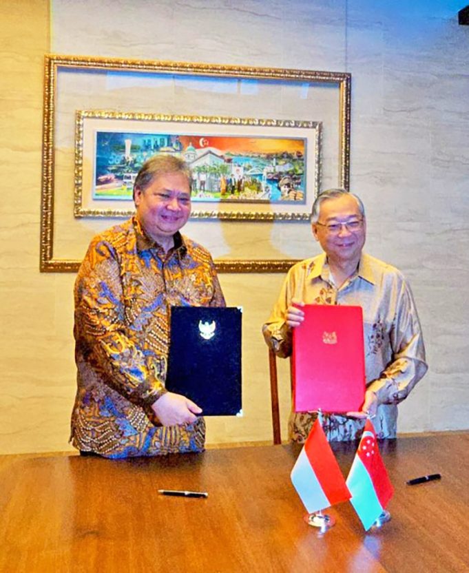 인도네시아-싱가포르, 장관급 회의서 6개분야 협력 강화 다짐