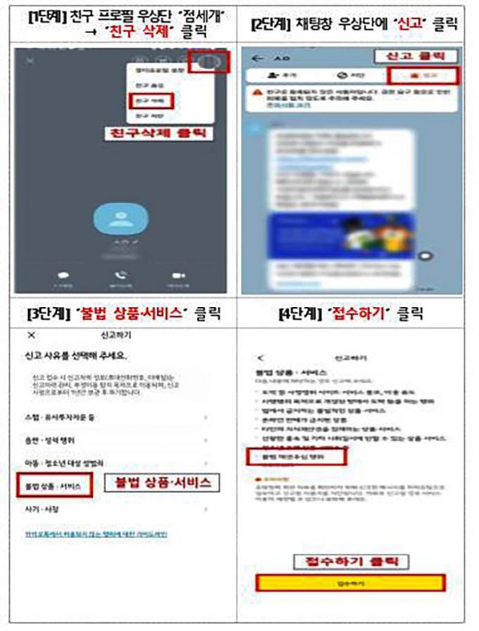 한국, 불법 사금융업자 카톡 이용중지… “불법추심 즉시신고”