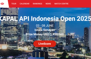 배드민턴 안세영, BWF 월드투어 슈퍼 인도네시아오픈 출전 중