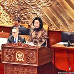 스리 물랴니 인드라와티 재무부 장관, 국회 ‘국가 예산 성과 및 현황(KiTA)’ 보고. 2025.6.17