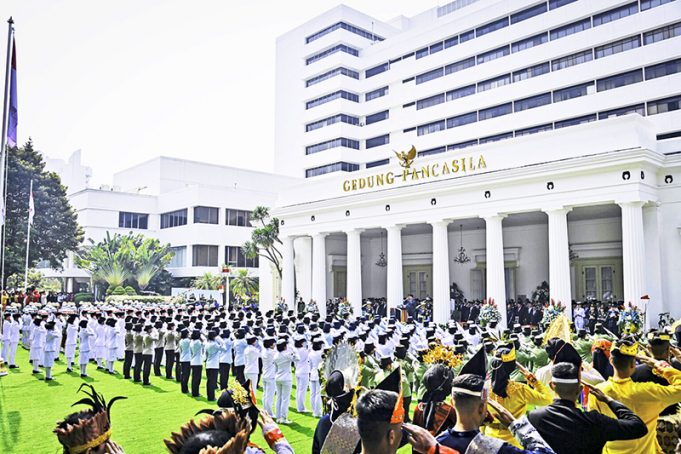프라보워, 빤짜실라 기념식서 “국가 통합의 위대한 합의” 강조