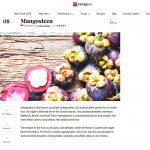 인도네시아 망기스, TasteAtlas 선정 세계 최고 과일 8위. 2025.5.27