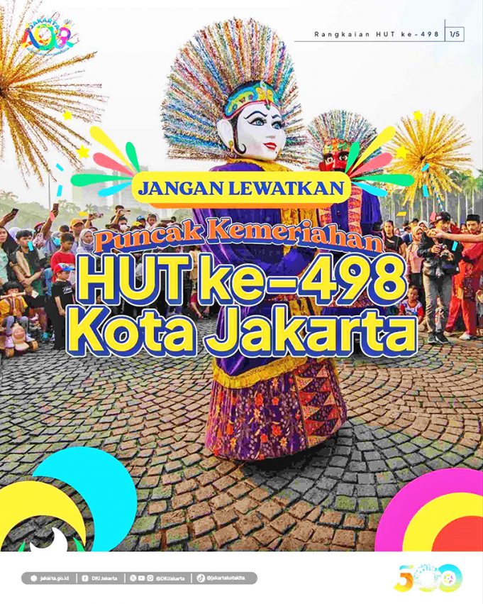 (영상) 자카르타 정도 제498주년 축제 개막