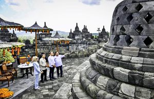 보로부두르 사원, 체어리프트 영구 설치