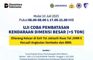 자티아시 톨게이트, 7월 10일부터 출퇴근 시간 트럭 운행 제한