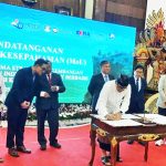 ▲발리 주정부와 한국자동차연구원(KATECH), 한국스마트이모빌리티협회(KEMA) 간 ‘배터리 기반 전기차 개발 협력’을 위한 양해각서(MoU) 체결식. 2025.6.26