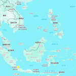 동남아시아 주요국가 지도’