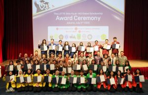 롯데장학재단, 인도네시아 대학생 50명 장학금 지원