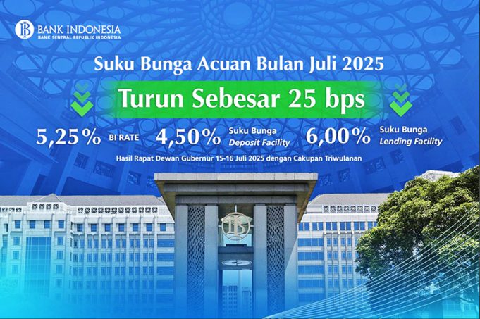 인도네시아 중앙은행, 기준금리 5.25%로 전격 인하