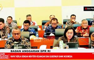 하원, 2025년 하반기 경제 지표 승인 성장률 4.7~5% 목표 수정, 루피아 약세 경계