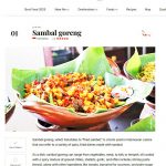 인도네시아의 전통 요리 ‘삼발 고렝(Sambal Goreng)’