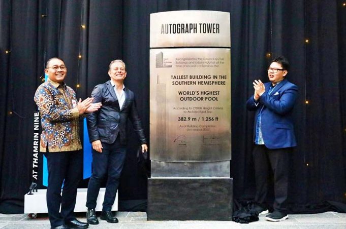 (영상) 자카르타 오토그래프 타워 383m “남반구 최고층 빌딩” 공식 등극