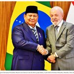 프라보워 수비안토 대통령과 루이스 이나시우 브라질 대통령은 7월 9일(현지 시각) 브라질에서 정상회담을 갖고 있다.