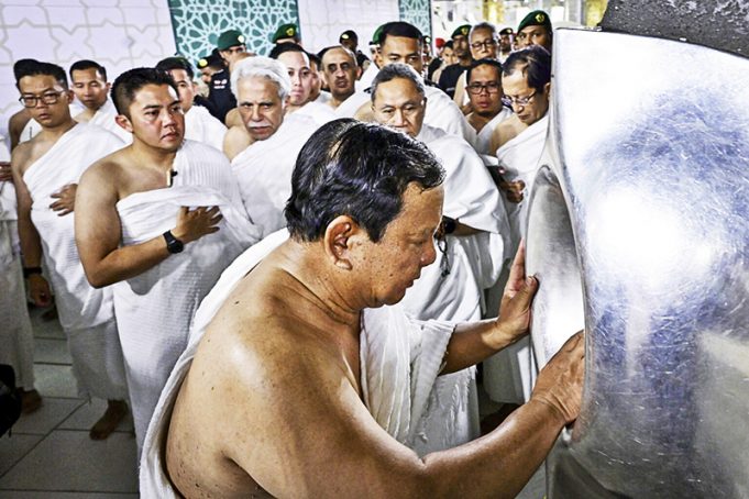 프라보워 대통령, 사우디 국빈방문 중 메카 움라 순례