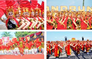 Banyuwangi Gandrung Sewu 축제의 매력 백만 가지 철학이 담겨