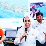 드위코리타 카르나와티 BMKG 청장, SMONG 수퍼 컴퓨터 개관 설명. 2025.7.23